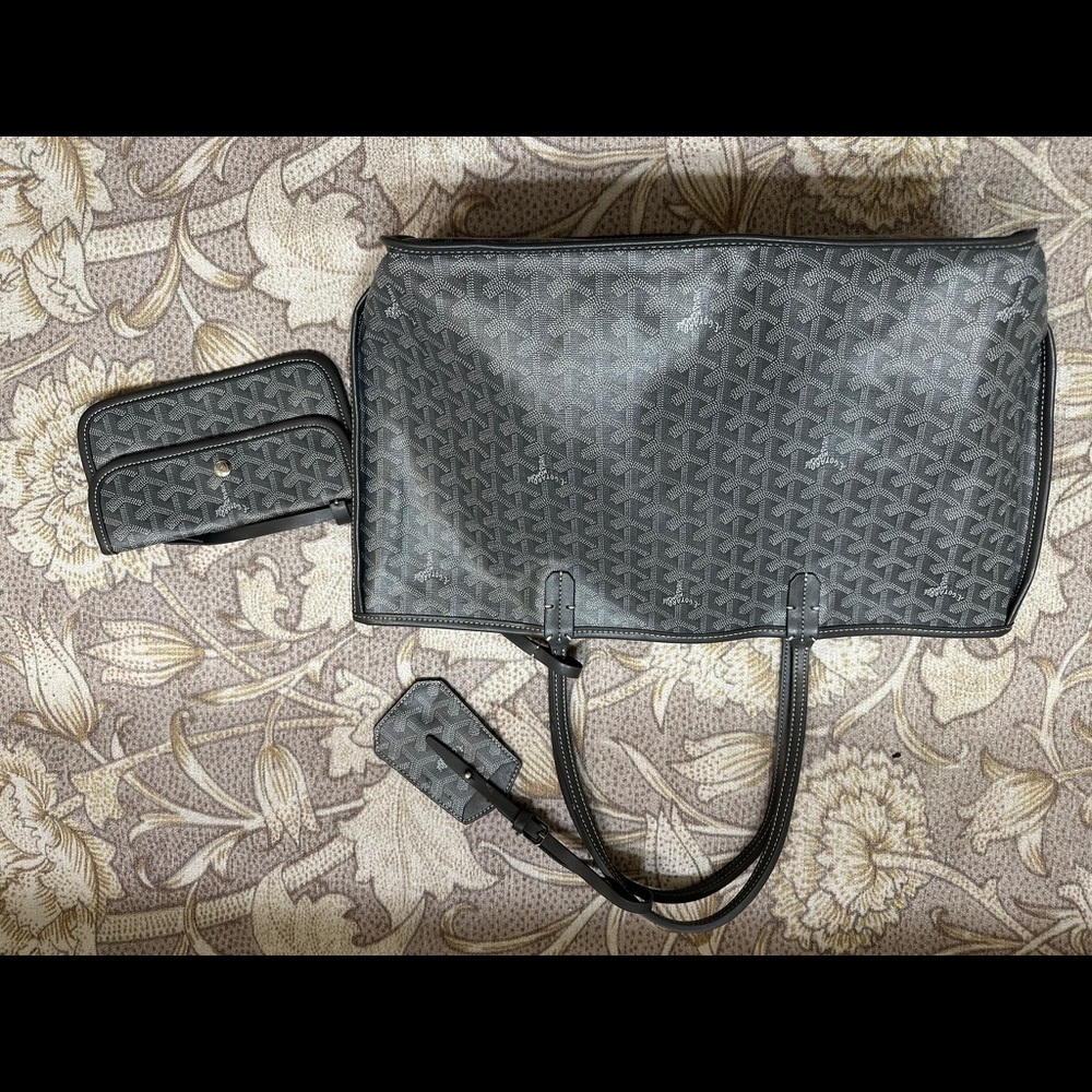 Grey Tote Bag